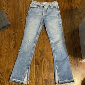 WE THE FREE, FREE PEOPLE FLARE JEANS